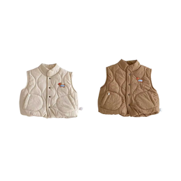 Quilted Baby & Toddler Vest – Soft, Lightweight, Cozy Outerwear
