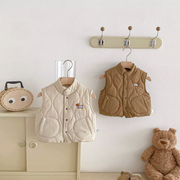 Quilted Baby & Toddler Vest – Soft, Lightweight, Cozy Outerwear