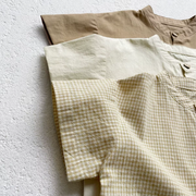 Baby & Toddler Button-Up Summer Set – Short Sleeve Shirt + Matching Shorts