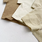 Baby & Toddler Button-Up Summer Set – Short Sleeve Shirt + Matching Shorts