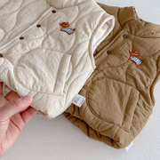 Quilted Baby & Toddler Vest – Soft, Lightweight, Cozy Outerwear