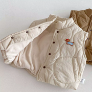 Quilted Baby & Toddler Vest – Soft, Lightweight, Cozy Outerwear