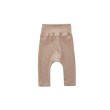 Ribbed Baby Leggings - Soft Cotton Stretch Pants for Boys and Girls
