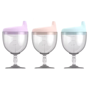 Baby Training Sippy Cup - Leak-Proof Silicone Lid Drinking Cup for Infants and Toddlers