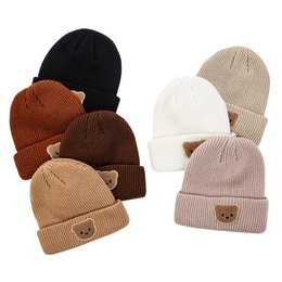 Baby Teddy Knit Beanie – Soft Winter Hat