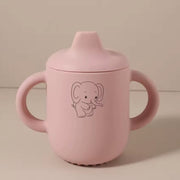 Silicone Baby Sippy Cup with Handles - Spill-Proof Training Cup for Toddlers