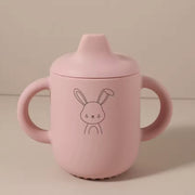 Silicone Baby Sippy Cup with Handles - Spill-Proof Training Cup for Toddlers