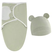 Knitted Baby Bonnet With Cat Ears and Tie Strings