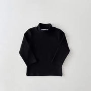 Baby Turtleneck Tops - Soft Cotton Long Sleeve Shirts