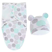 Knitted Baby Bonnet With Cat Ears and Tie Strings