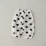 Ribbed Baby Leggings - Soft Cotton Elastic Waist Pants