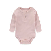 Långärmade bodys - Ribbad