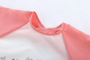 Long Sleeve Waterproof Baby Bib - Cute Animal Feeding Bib with Pocket