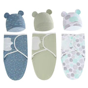 Knitted Baby Bonnet With Cat Ears and Tie Strings