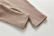 Ribbed Baby Leggings - Soft Cotton Stretch Pants for Boys and Girls