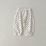 Ribbed Baby Leggings - Soft Cotton Elastic Waist Pants