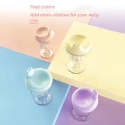 Baby Training Sippy Cup - Leak-Proof Silicone Lid Drinking Cup for Infants and Toddlers