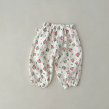 Ribbed Baby Leggings - Soft Cotton Elastic Waist Pants