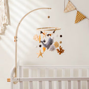 Ocean Theme Baby Crib Mobile - Handmade Whale and Starfish Nursery Decor